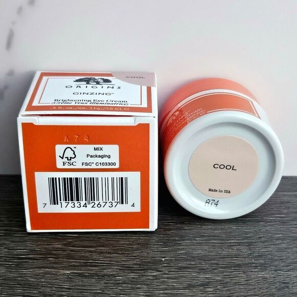 ORIGINS GinZing Brightening Eye Cream with Vitamin C & Niacinamide NEW - Picture 8 of 15